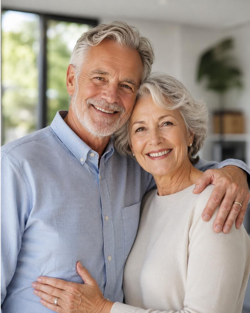 Seniors satisfaits après leurs démarches retraite